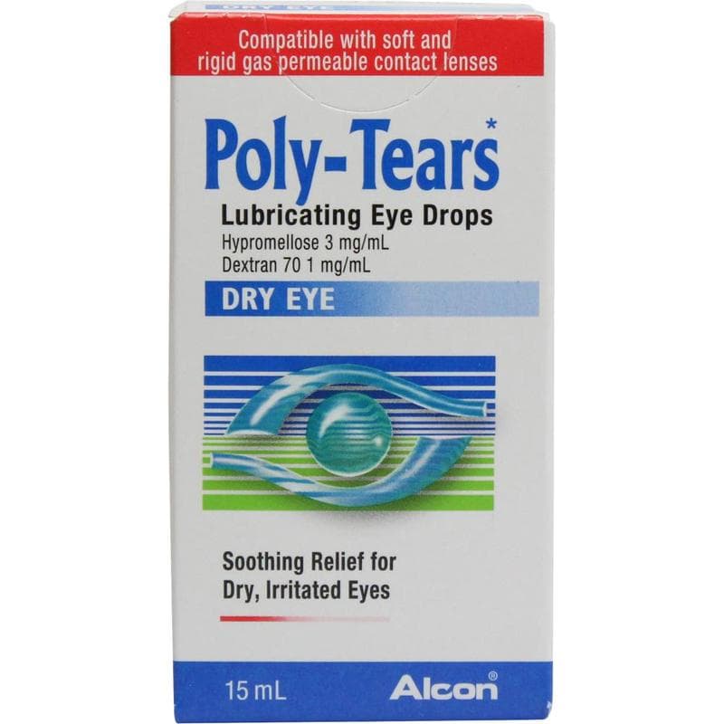 Poly Tears Opthalmic Solution 15ml