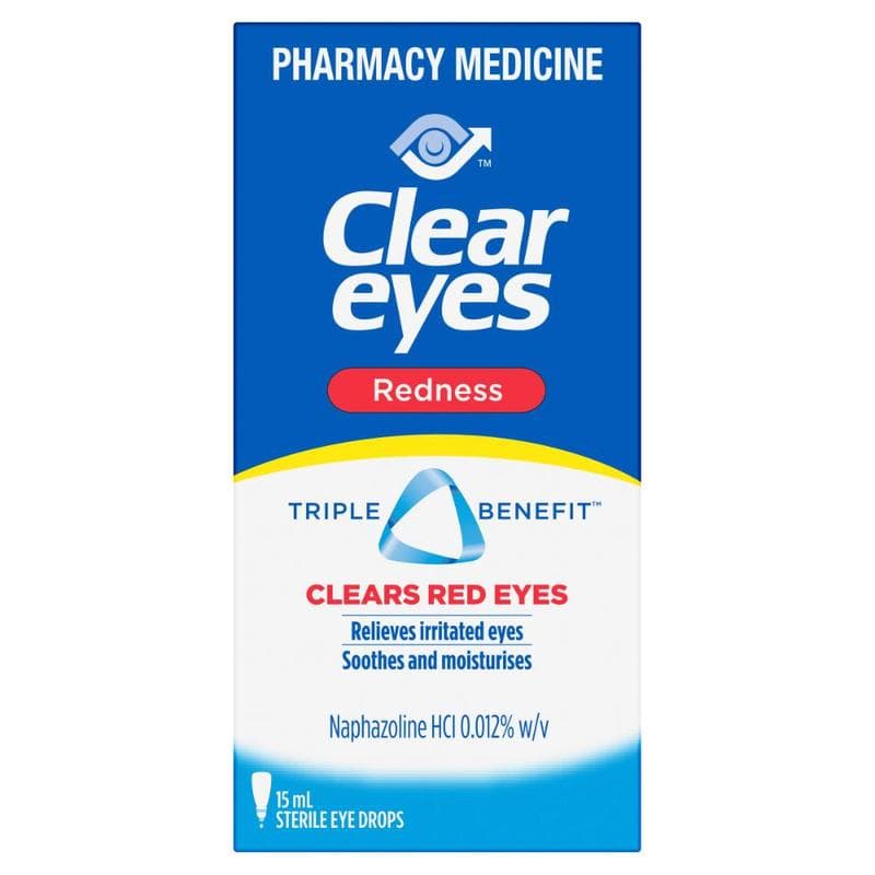 Clear Eyes Red Eye Drops 15ml