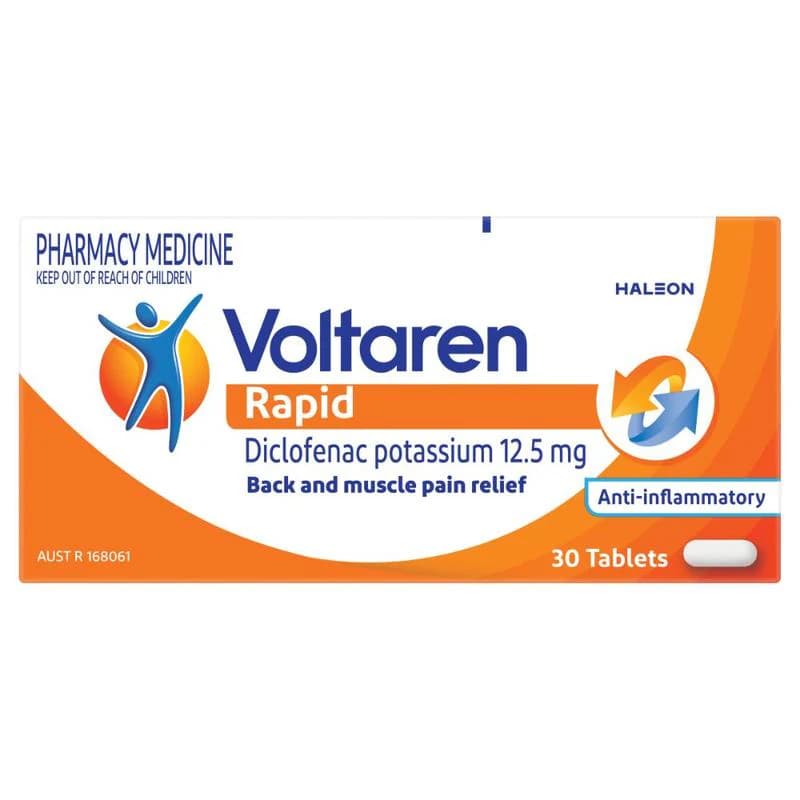 Voltaren Rapid Tabs 12.5mg 30s
