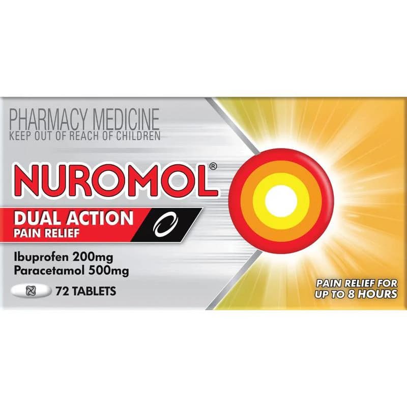 Nuromol Tablets 72s