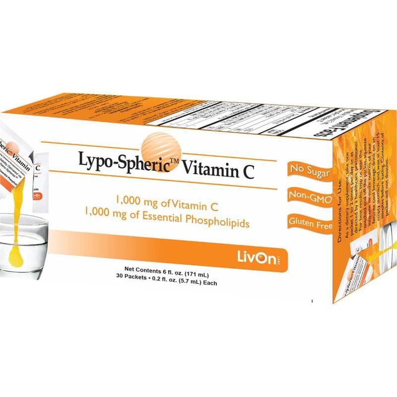 LivOn Lypo-Spheric Vitamin C Sachet 30s