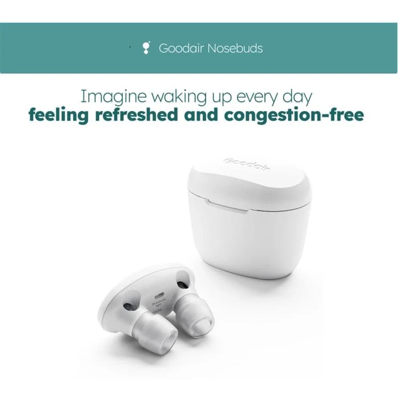 Goodair Nosebuds White 1ea
