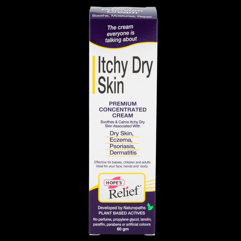 Hope's Relief Itchy Dry Skin Cream 60g