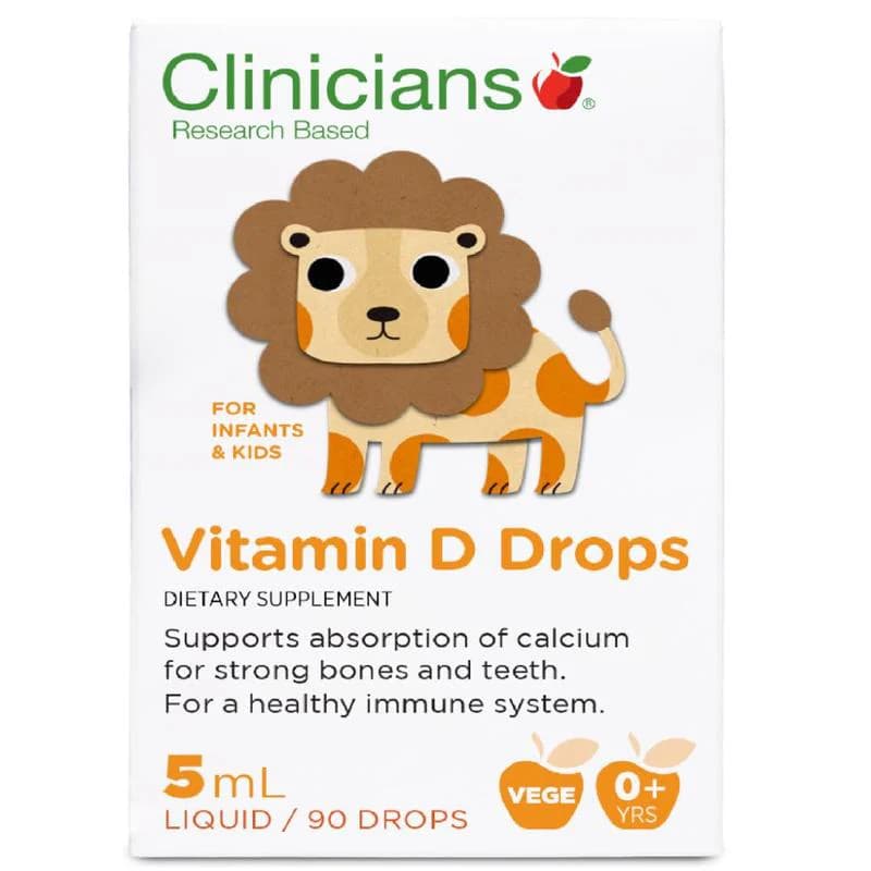Clinicians Vitamin D Drops 5ml