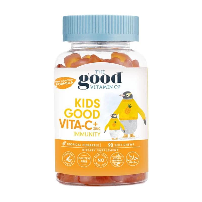 The Good Vitamin Co Kids Vita-C+Zinc Soft-Chews 90s