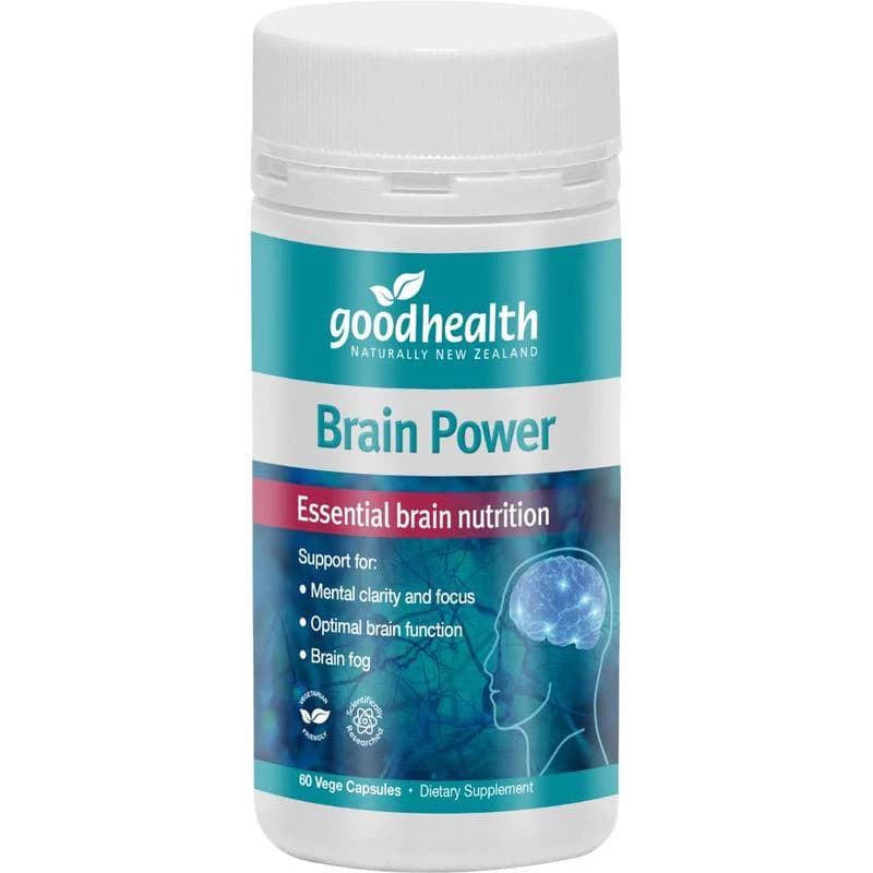Good Health Brain Power Vege Capsules 60s