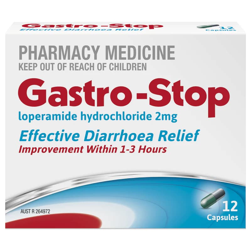 Gastro Stop 2mg Capsules 12s