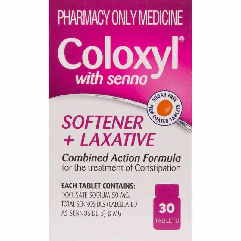 Coloxyl With Senna Tablets 30s