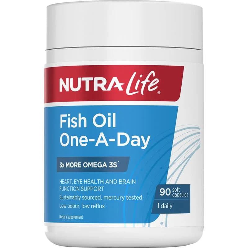 Nutra-Life Fish Oil One-A-Day Capsules 90s