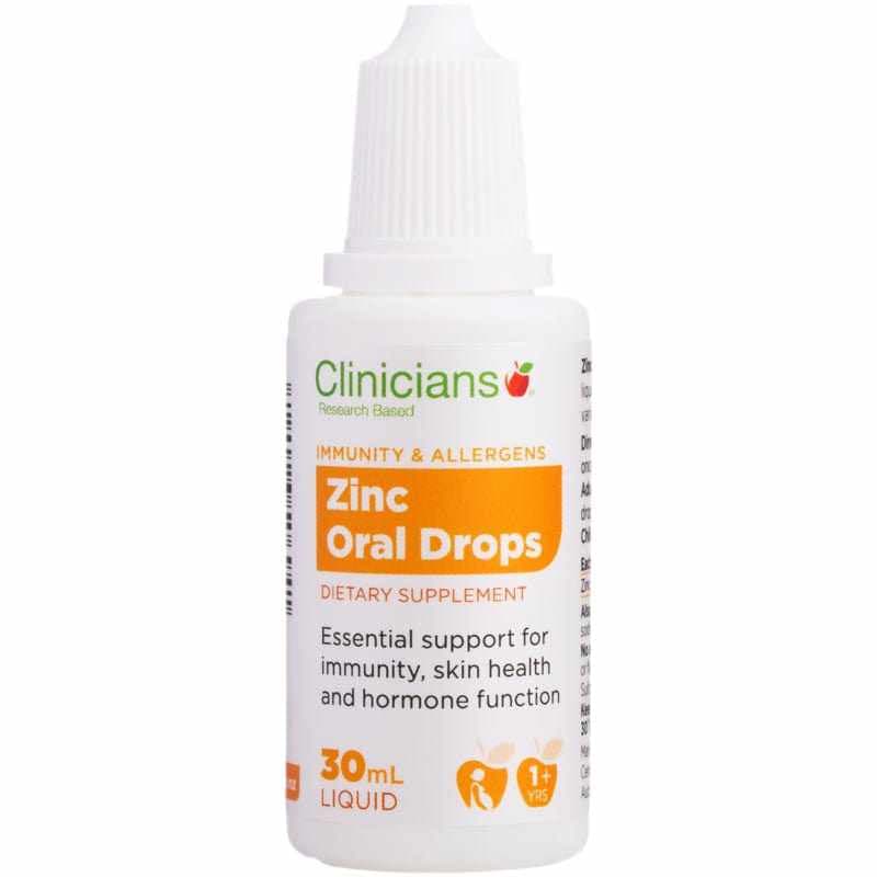 Clinicians Zinc Oral Drops 30ml