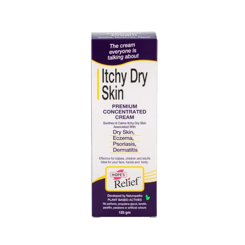 Hope's Relief Itchy Dry Skin Cream 125g