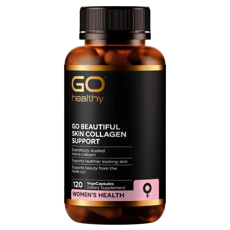 GO Healthy GO Beautiful Skin Collagen Support VegeCapsules 120s
