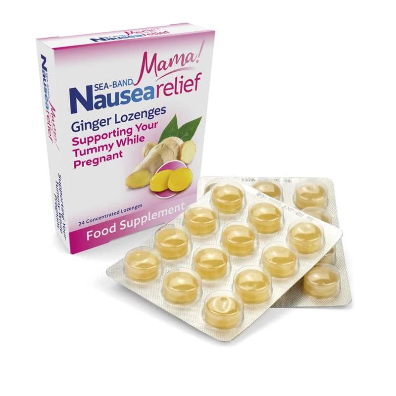 Sea Band Mama Ginger Lozenges 24pk