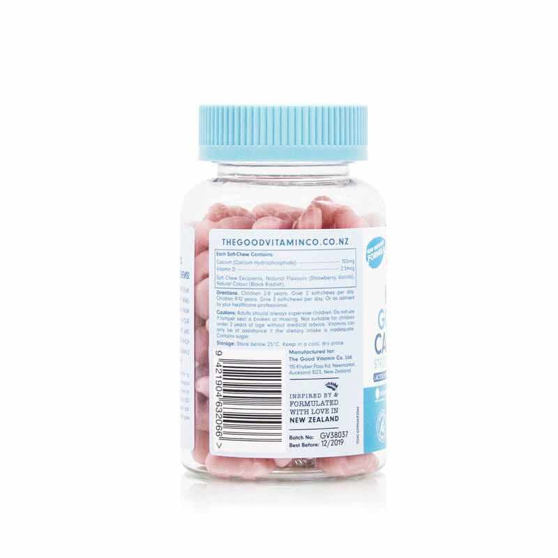 The Good Vitamin Co Kids Good Calci + Vitamin D Soft-Chews 90s