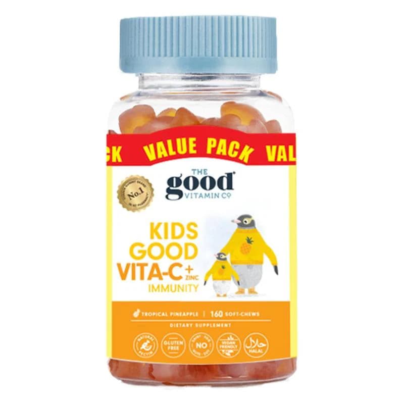 The Good Vitamin Co Kids Vita-C+Zinc Soft-Chews 160s
