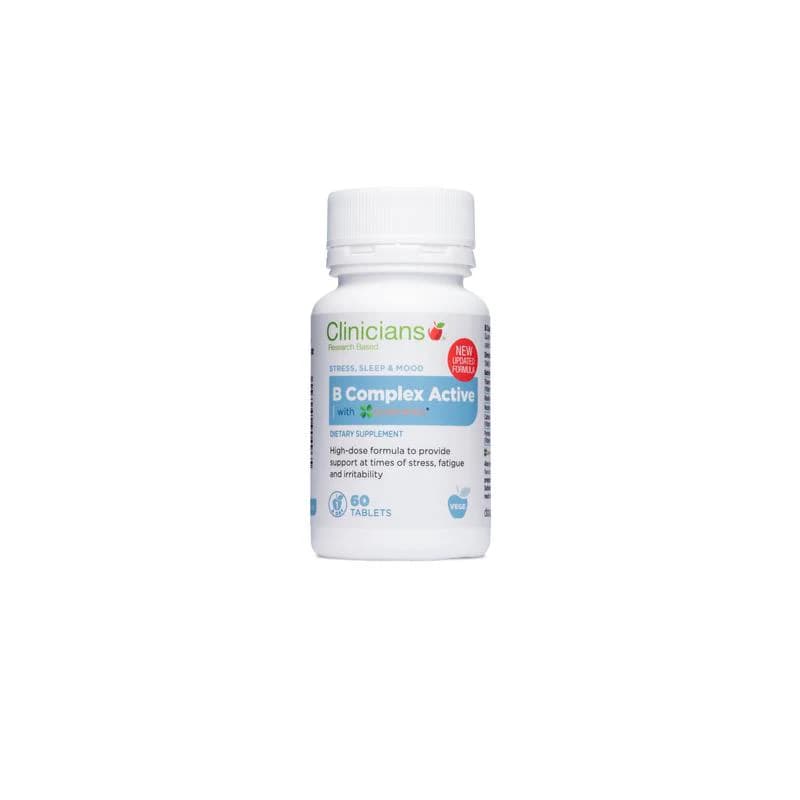 Clinicians B Complex Active Tablets 60s