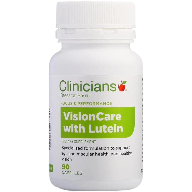 Clinicians VisionCare With Lutein Capsules 90s