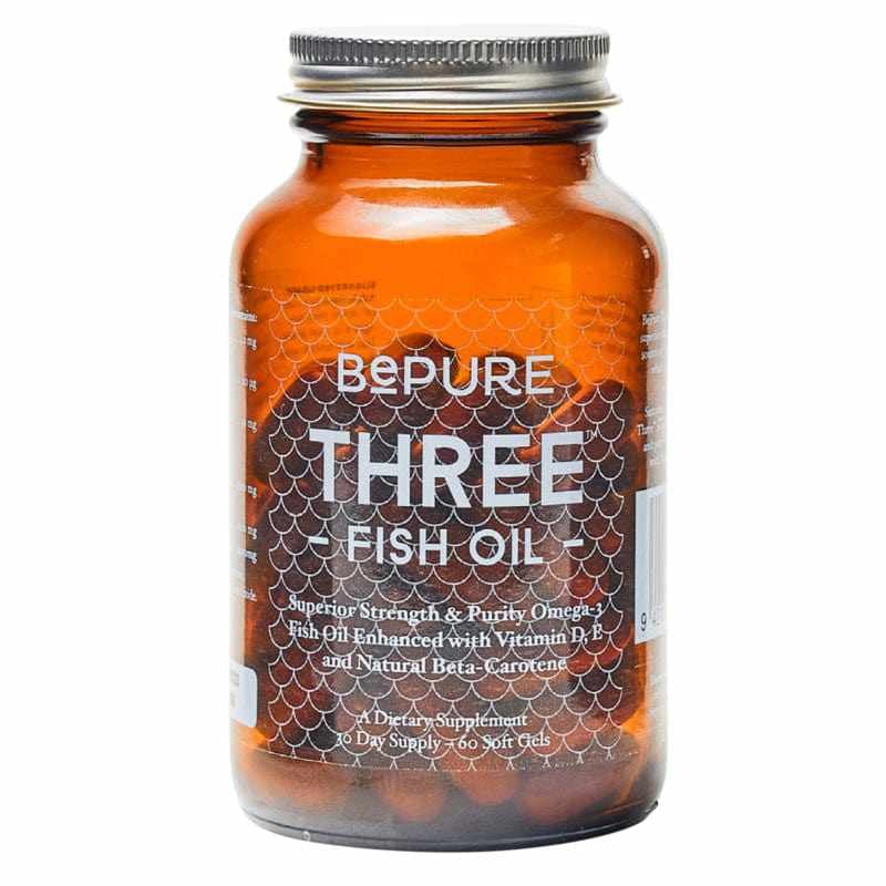 BePure Three Fish Oil Caps 60s