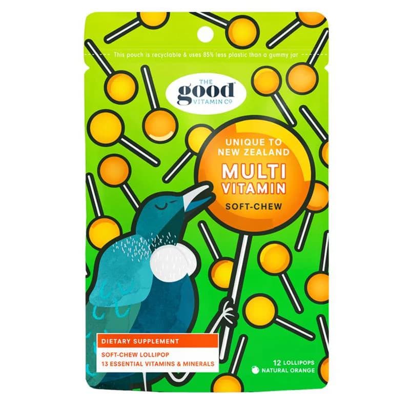 The Good Vitamin Co Kids Good Multi Lollipops 12pk