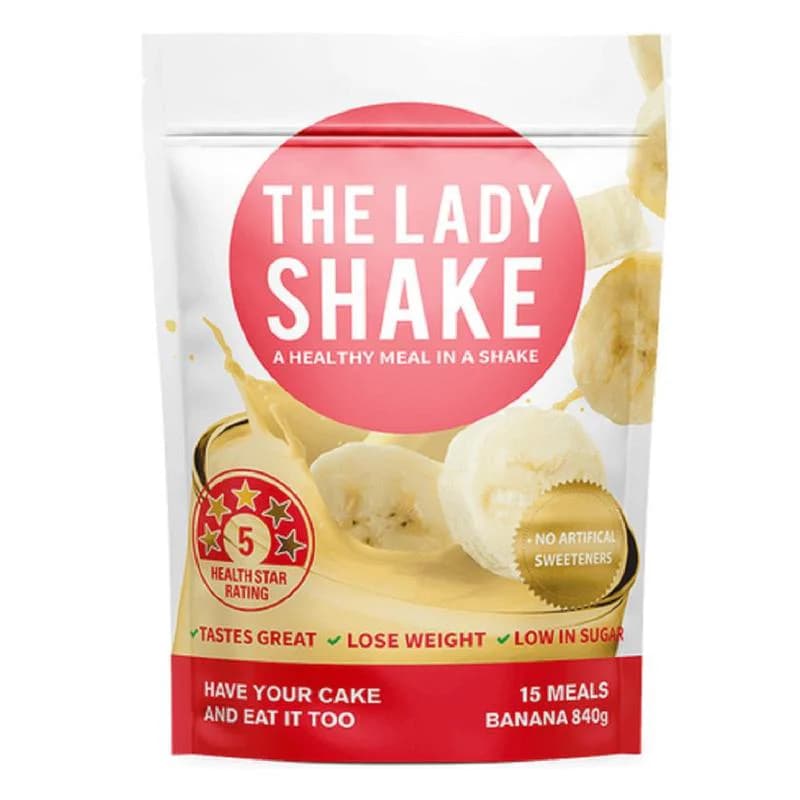 The Lady Shake Banana Powder 840g