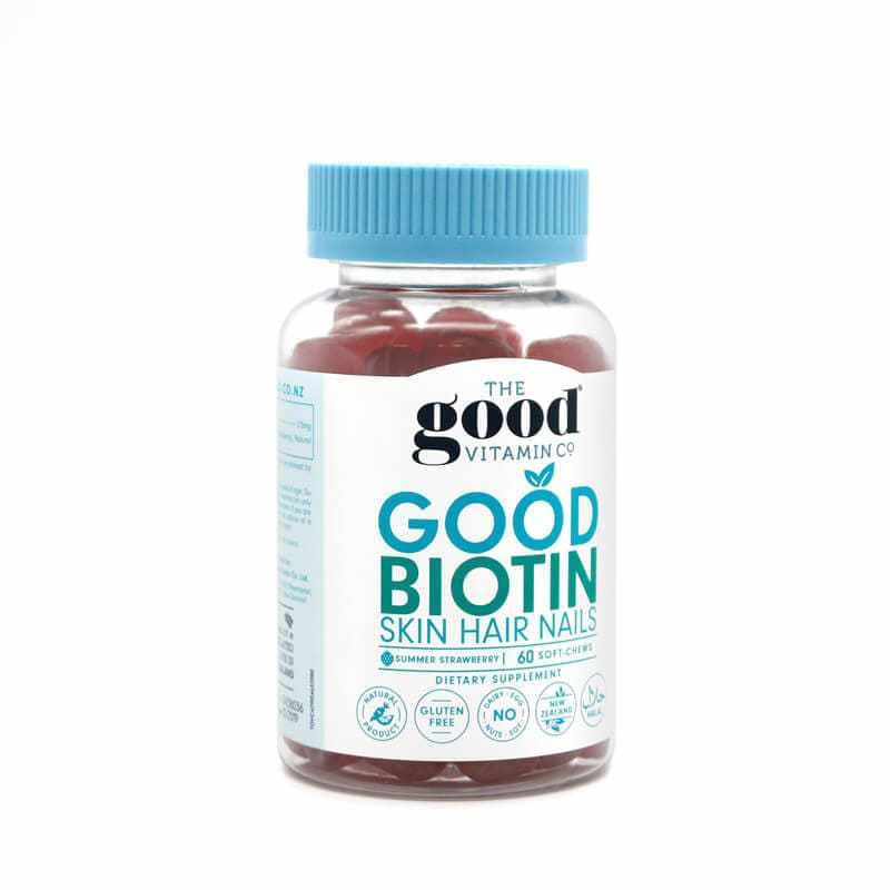 The Good Vitamin Co Good Biotin Hair/Skin/Nails Soft-Chews 60s